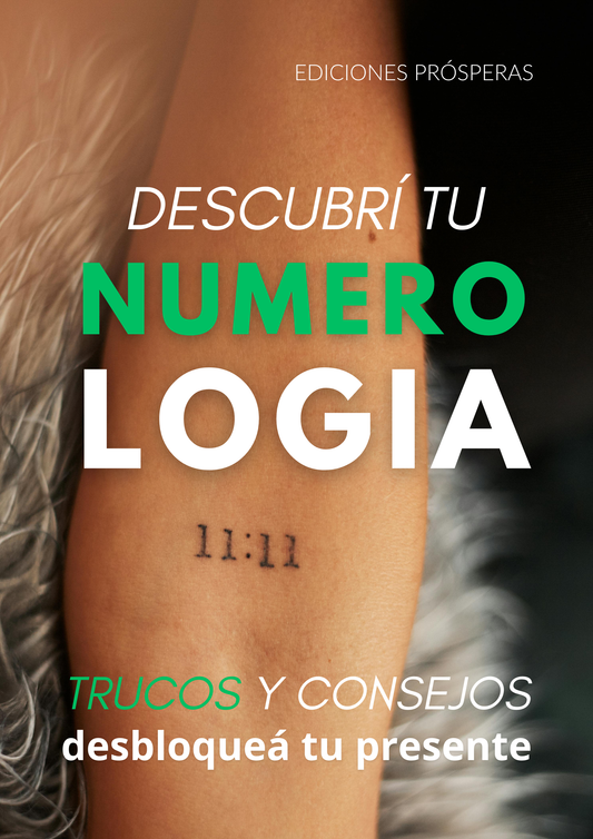Ebooks "Descubrí tu numerología" Trucos y consejos, desbloquea tu 2026